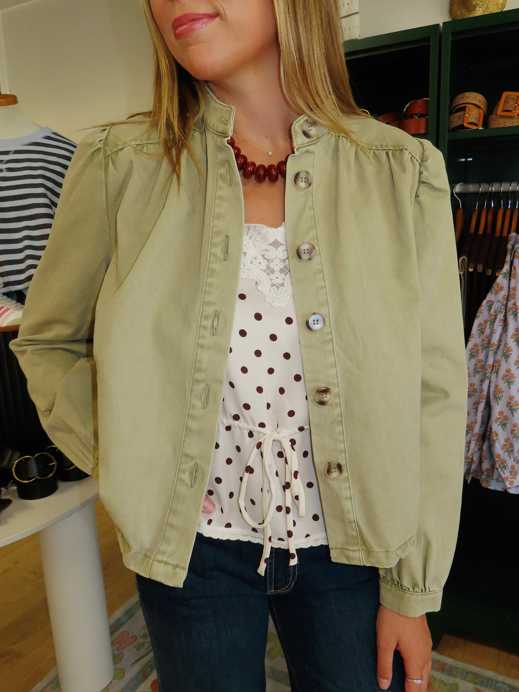 sage the label blowing kisses cami in cream oak