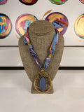 jennifer thames scarf with large pendant