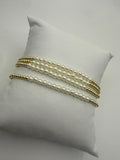 jennifer thames pearl row bracelets in gold