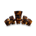 TELETIES Classic Hair Clip | Medium | Tortoise