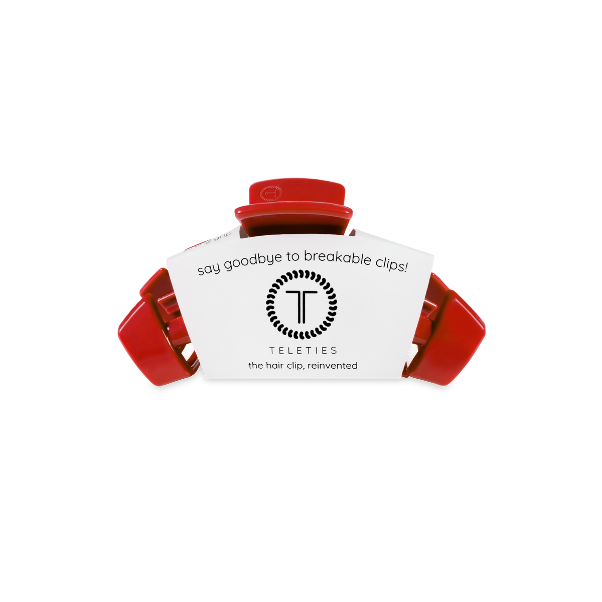 TELETIES Classic Hair Clip | Tiny | Red Carpet Ready