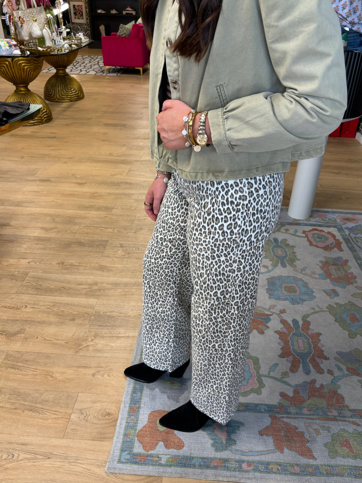 hidden logan jean in white cheetah
