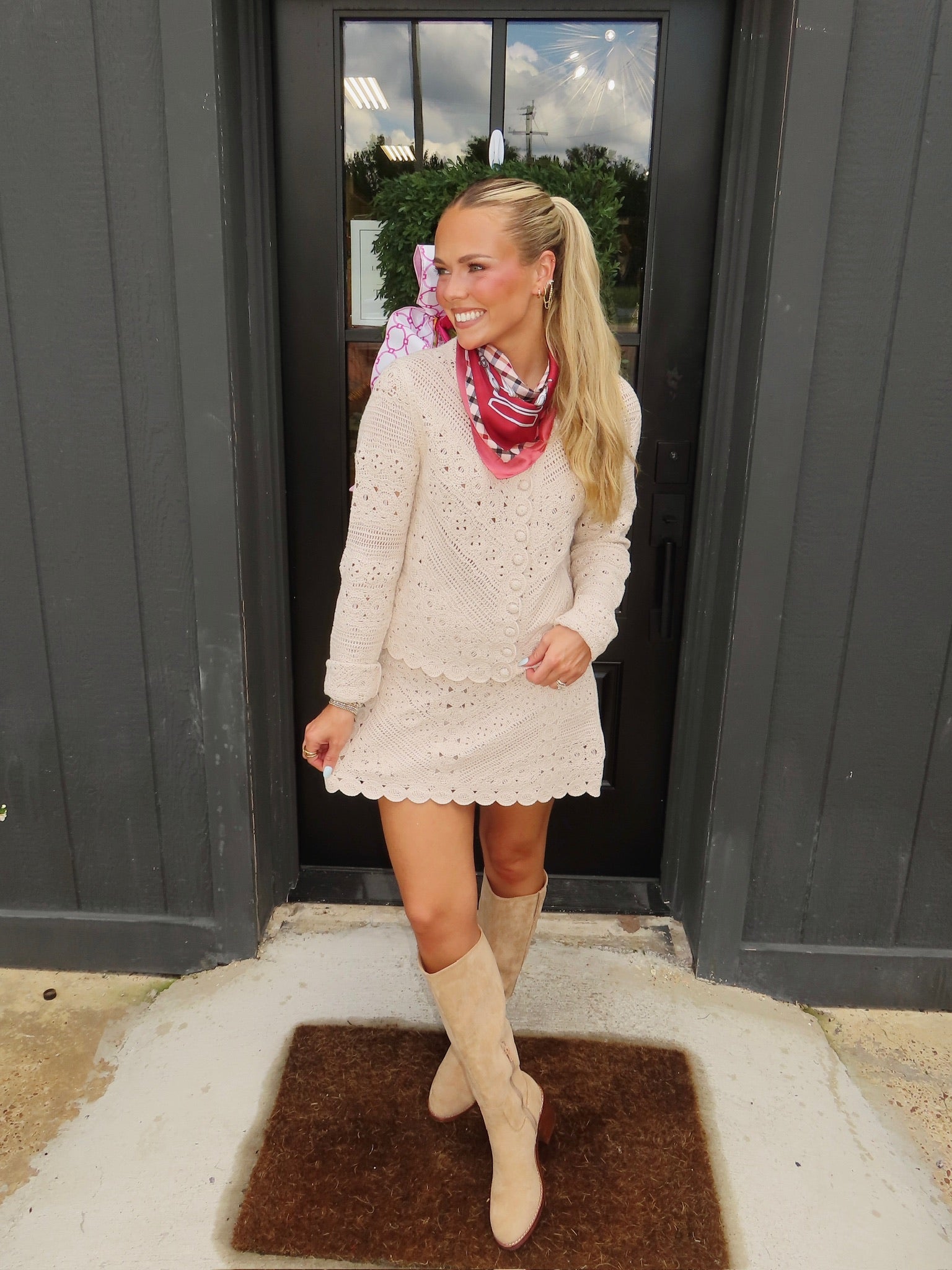 z supply cressa cardigan in natural