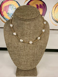 jennifer thames beaded pearl necklace