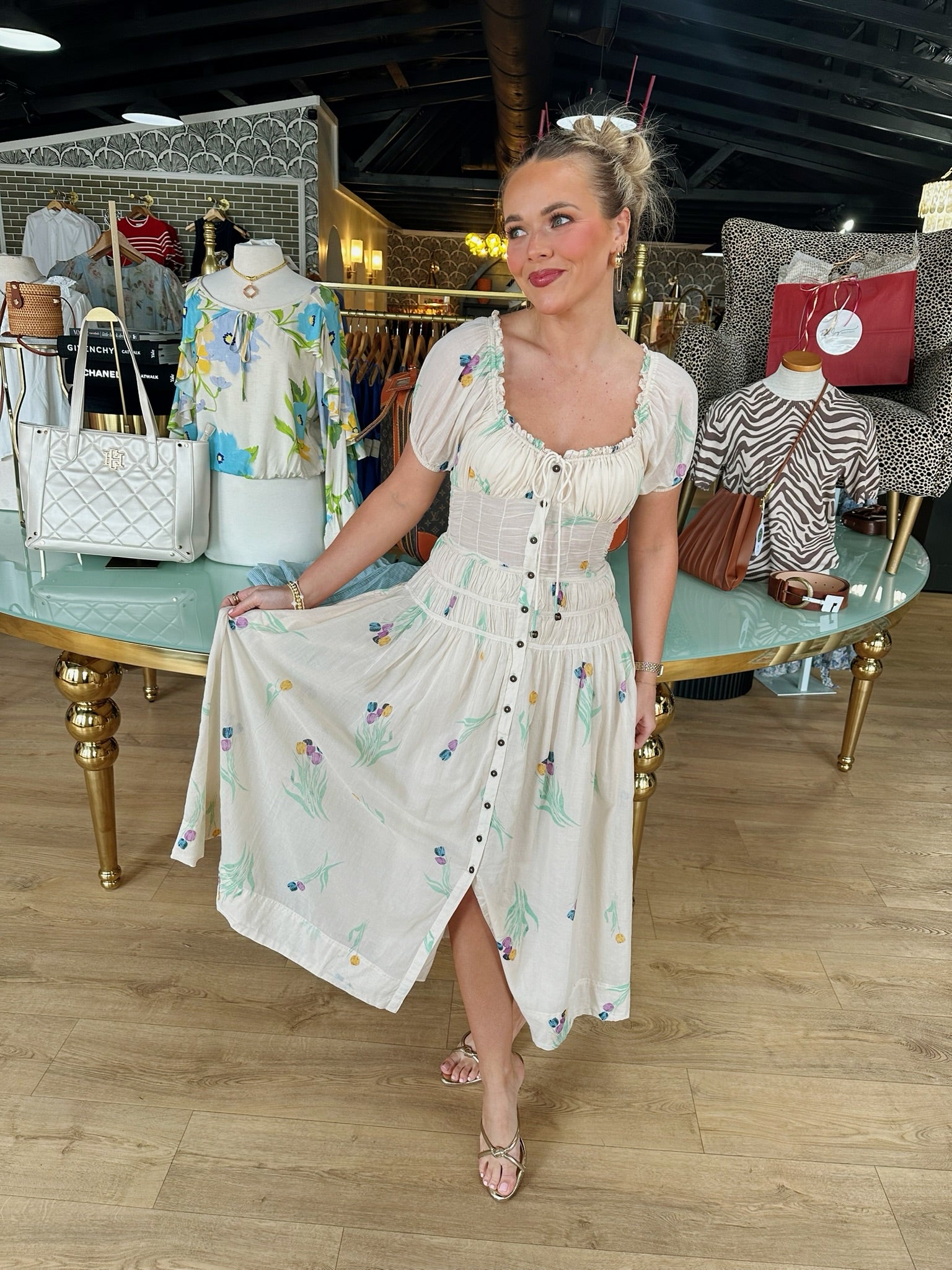 free people complete me midi in tea combo