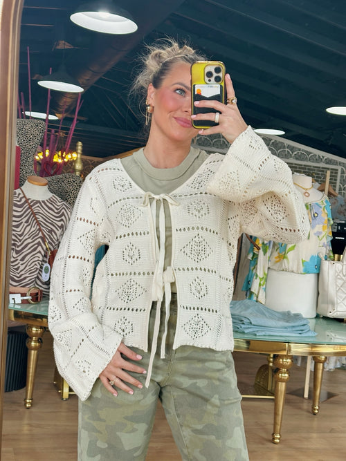 another love daisy top in vintage cream