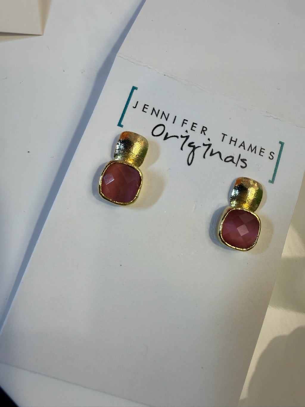 jennifer thames color drop earrings