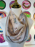 Multi Print Baby Pink Horse