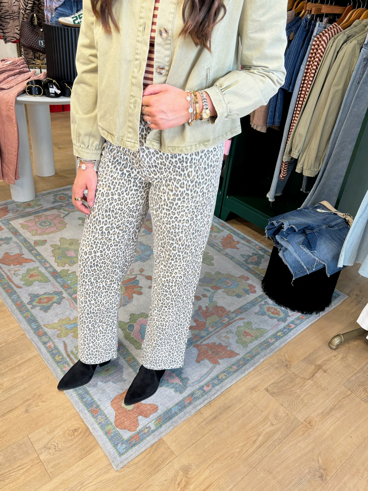 hidden logan jean in white cheetah