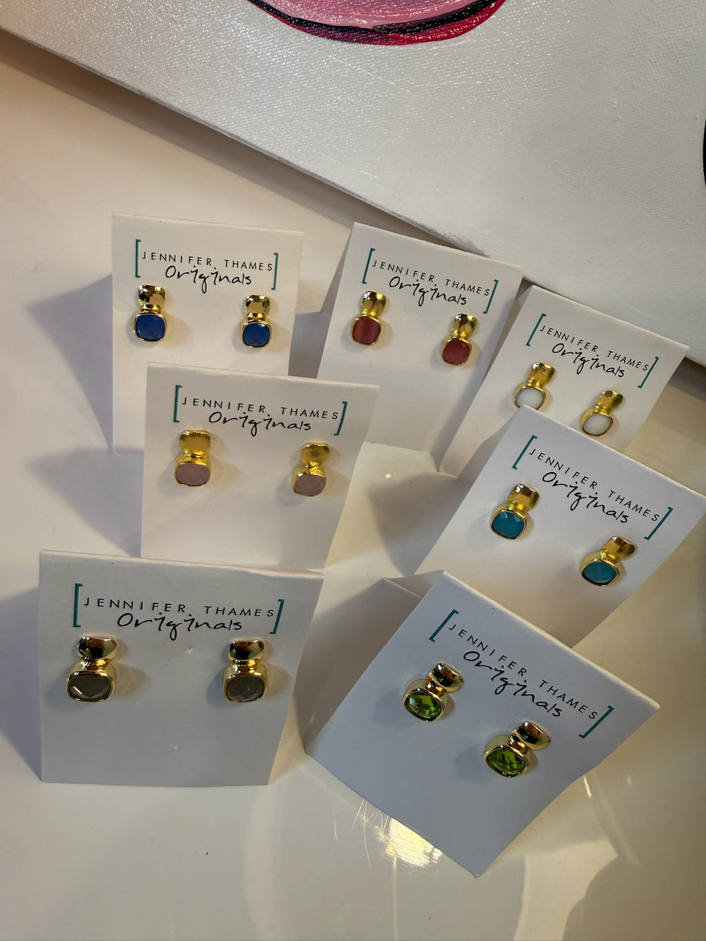 jennifer thames color drop earrings