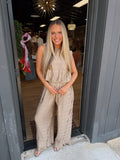 sage the label city daze pants in taupe