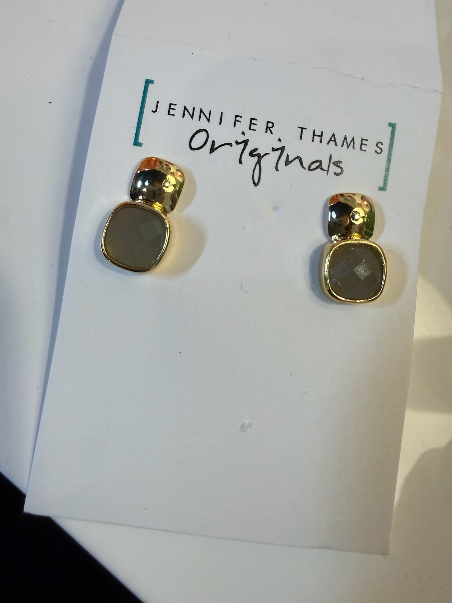 jennifer thames color drop earrings
