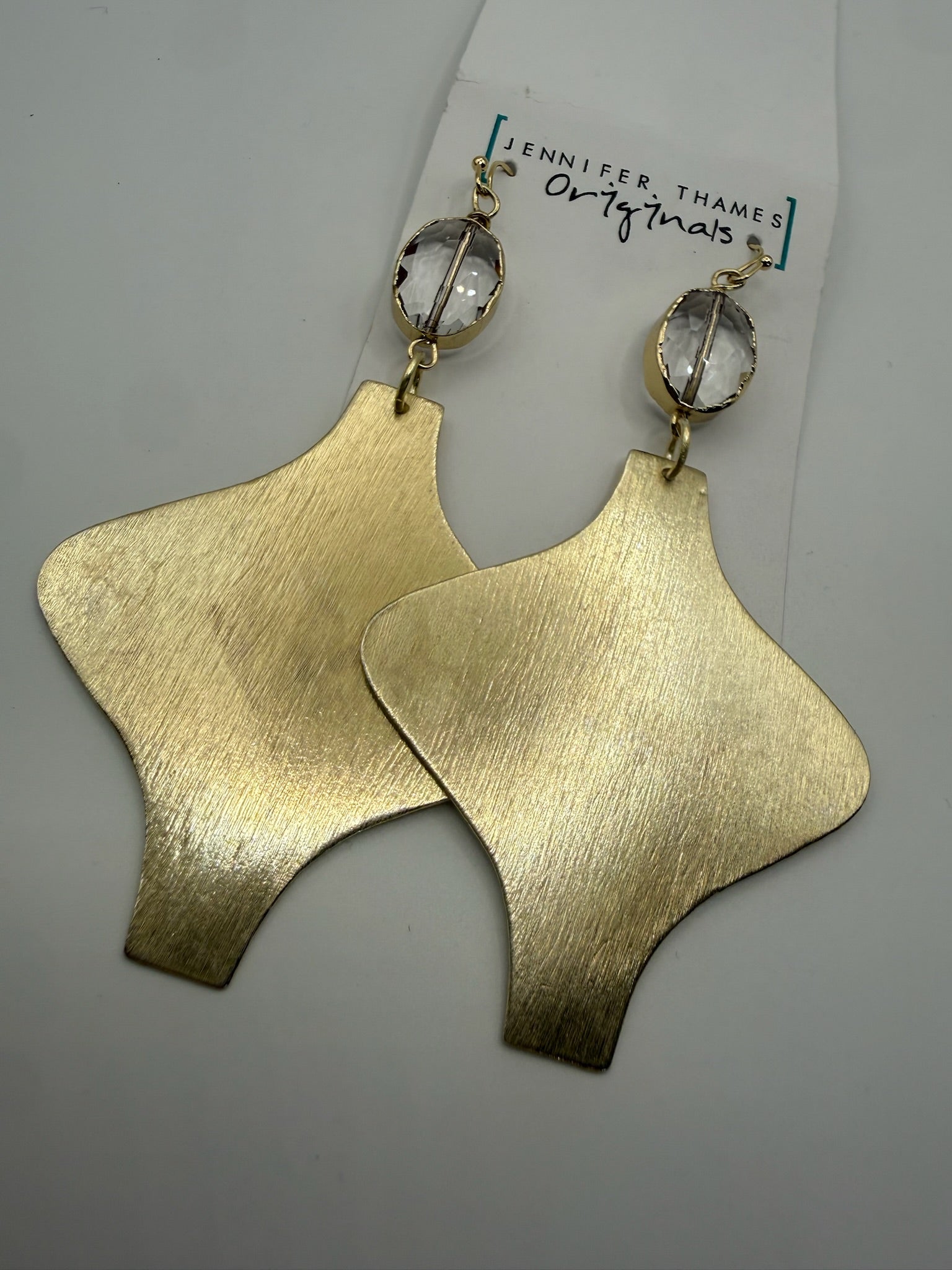 jennifer thames andrea earrings in gold