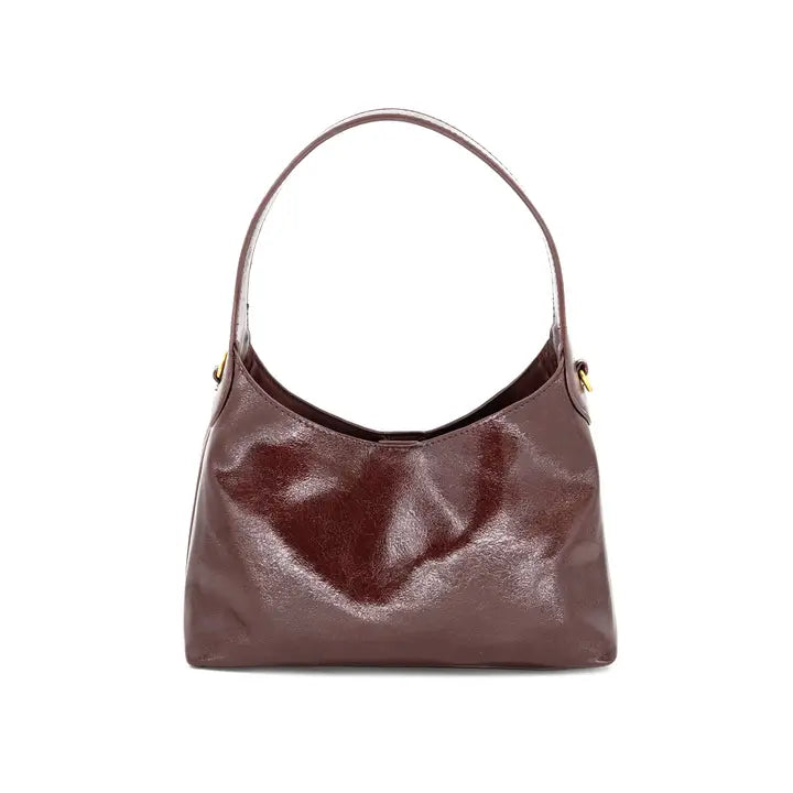 bc bags | amber handbag in burgundy
