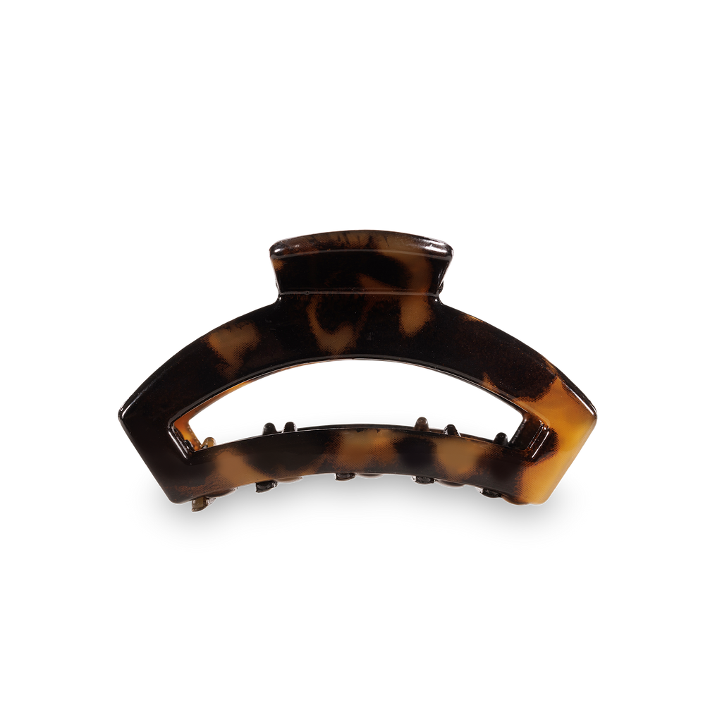 TELETIES Open Hair Clip | Tiny | Tortoise