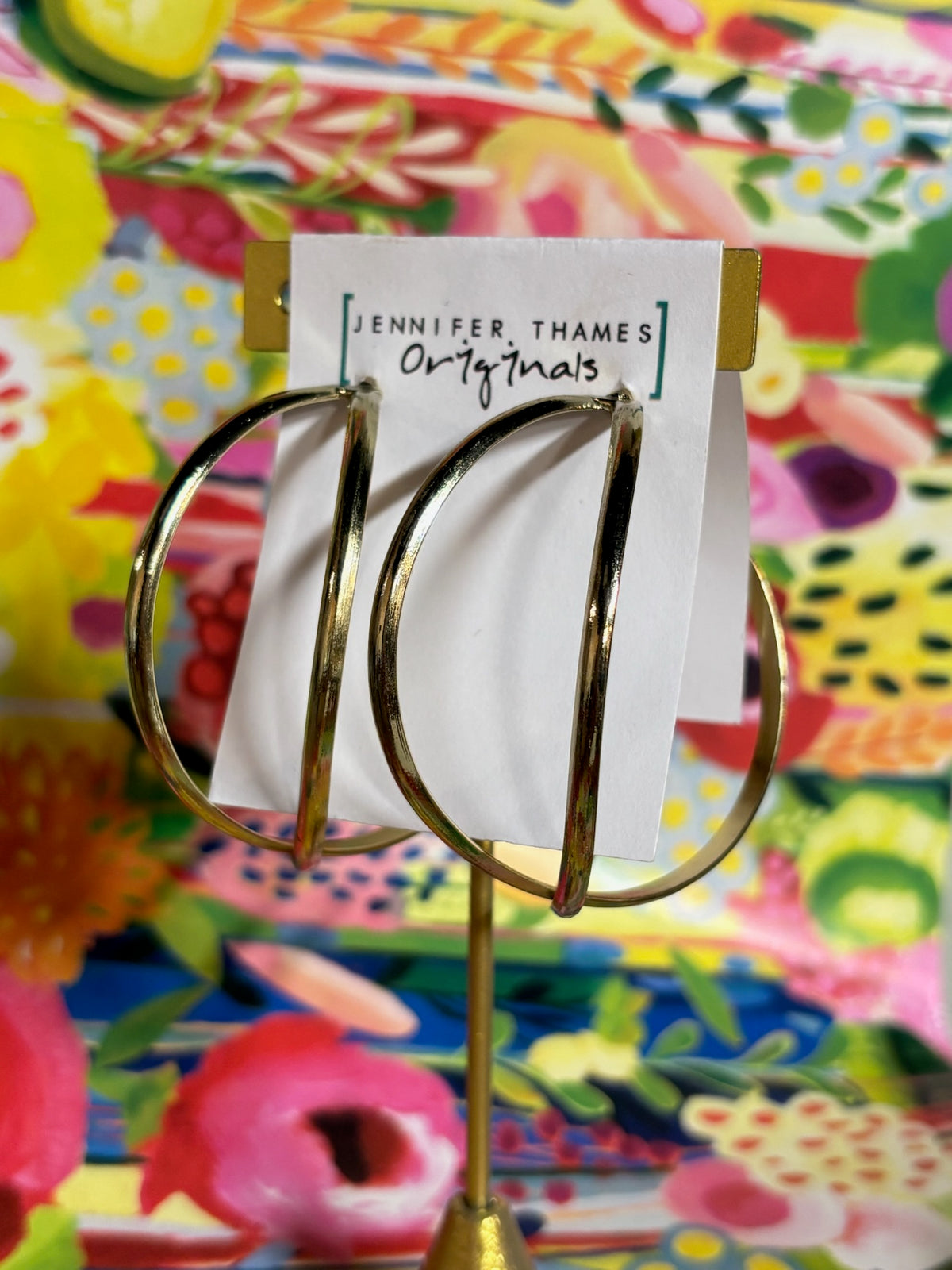 Jennifer Thames Twisted Hoop