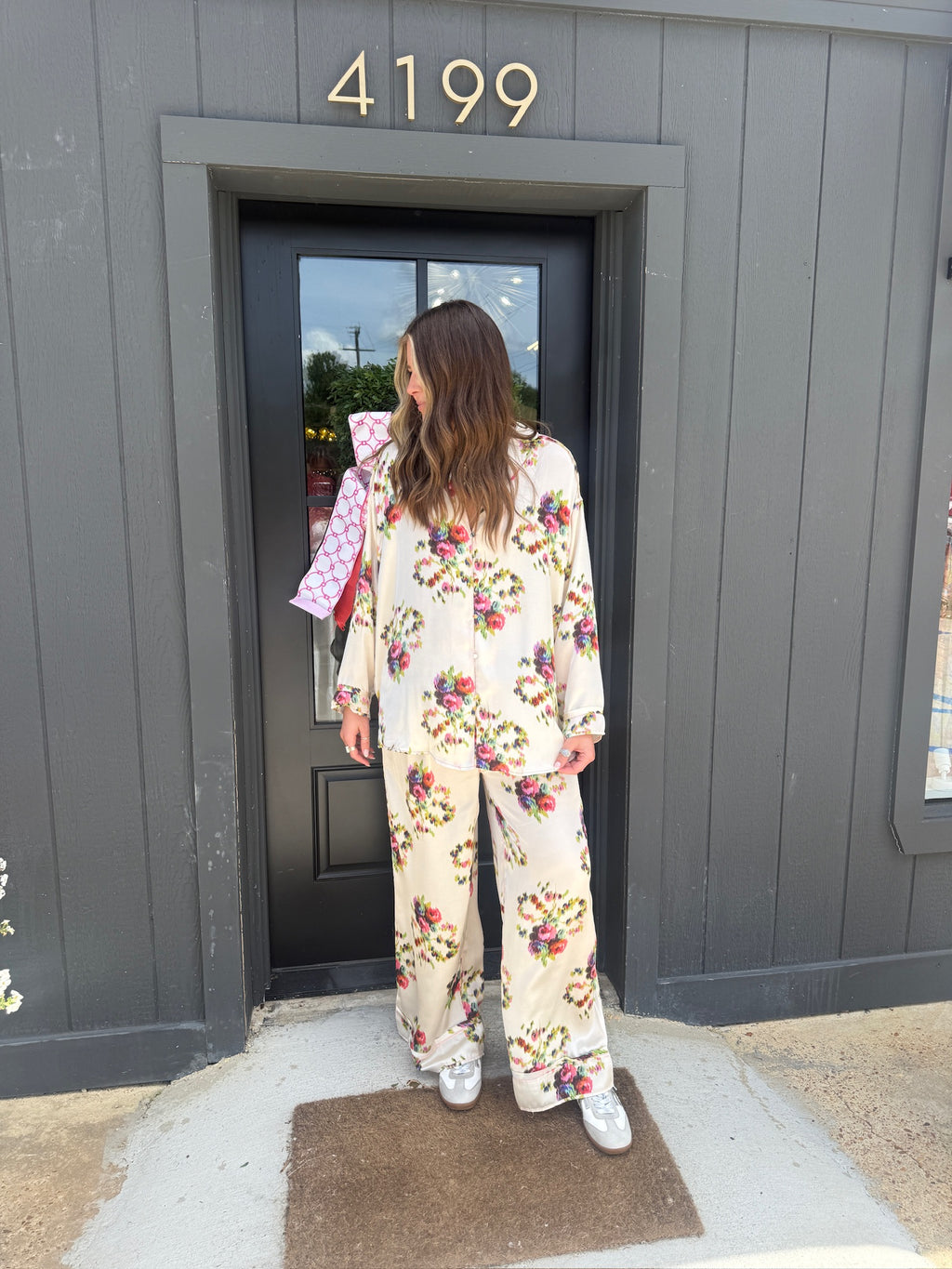free people dreamy days pajama set in antique ivory