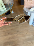 shu shop heidi gold heel