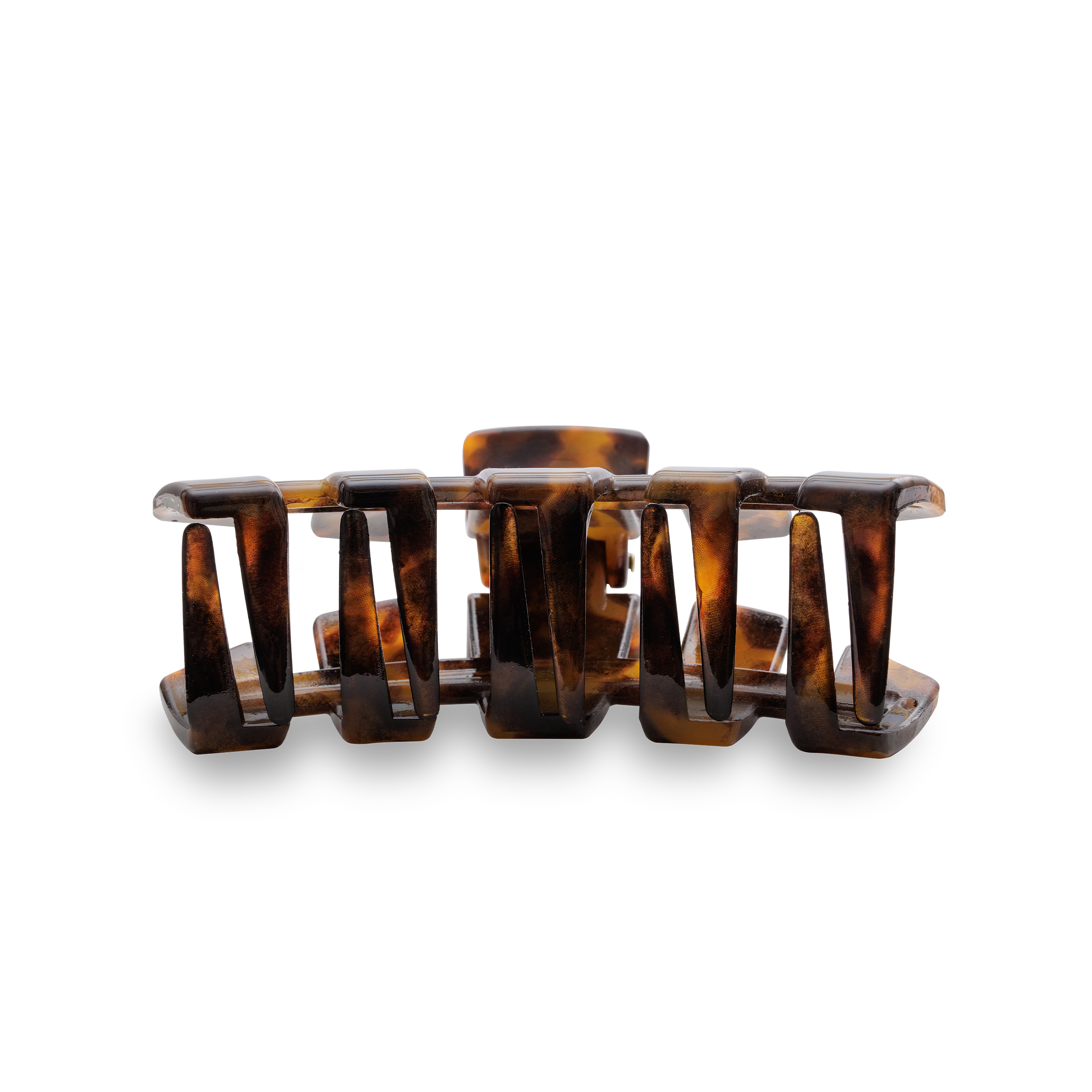 TELETIES Classic Hair Clip | Medium | Tortoise