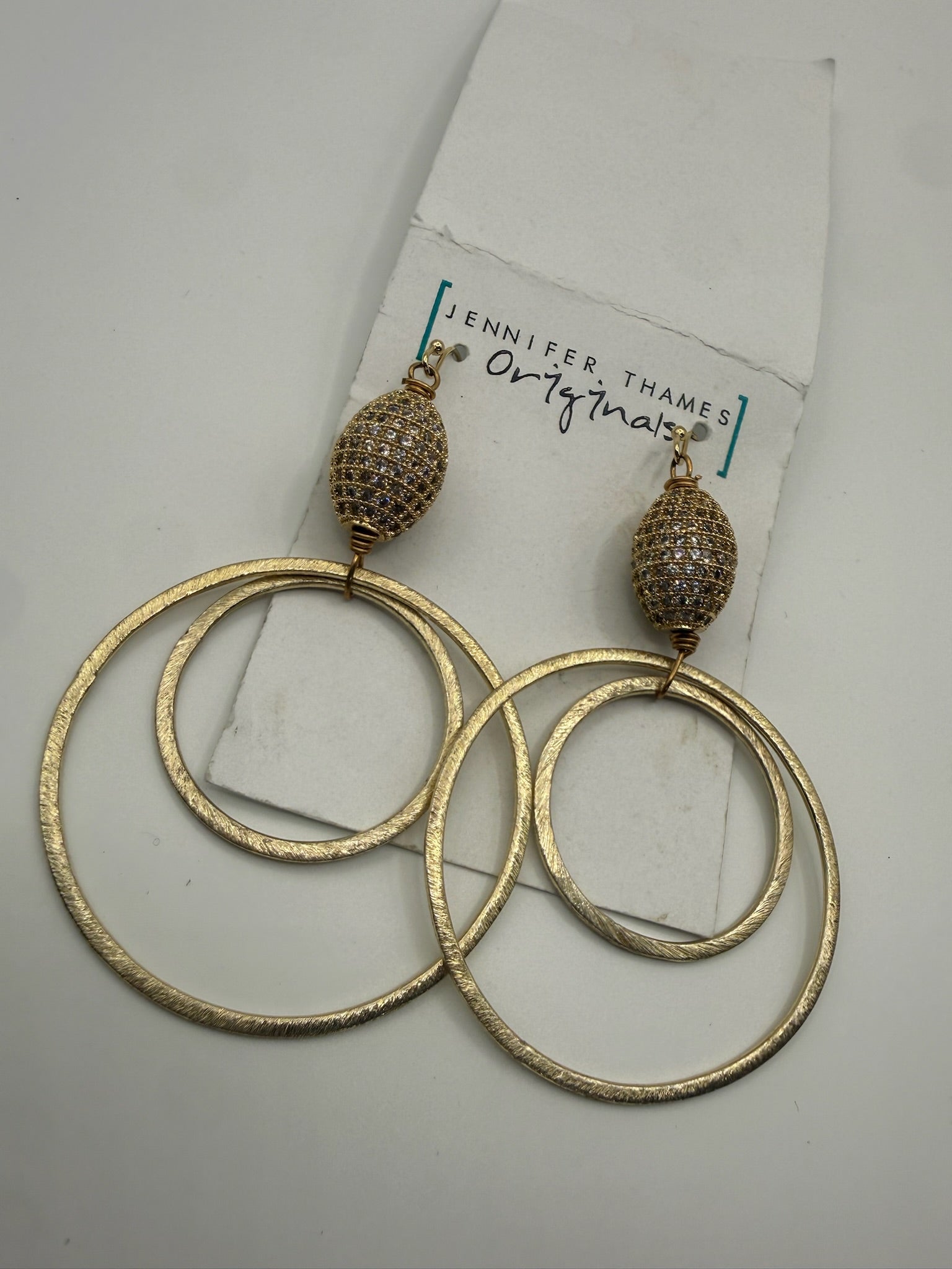 jennifer thames kerri earrings in gold