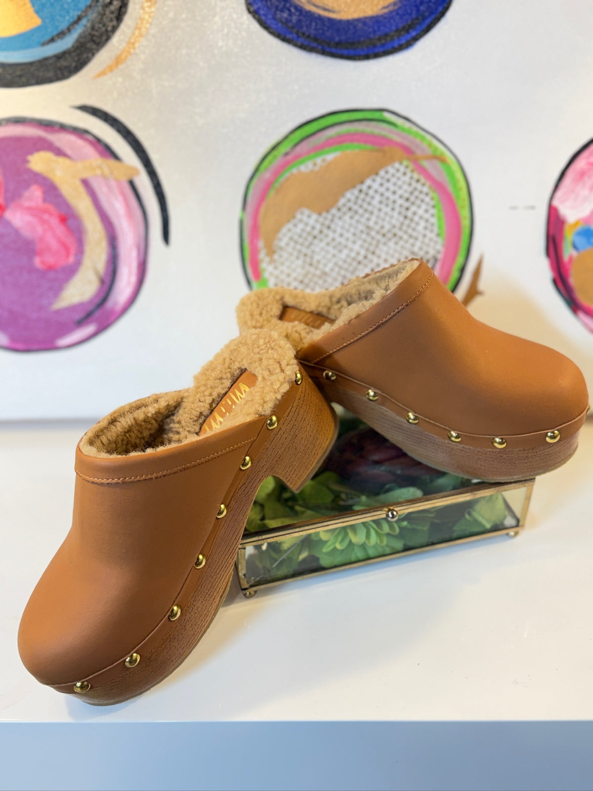 Mi.iM freya clog in camel