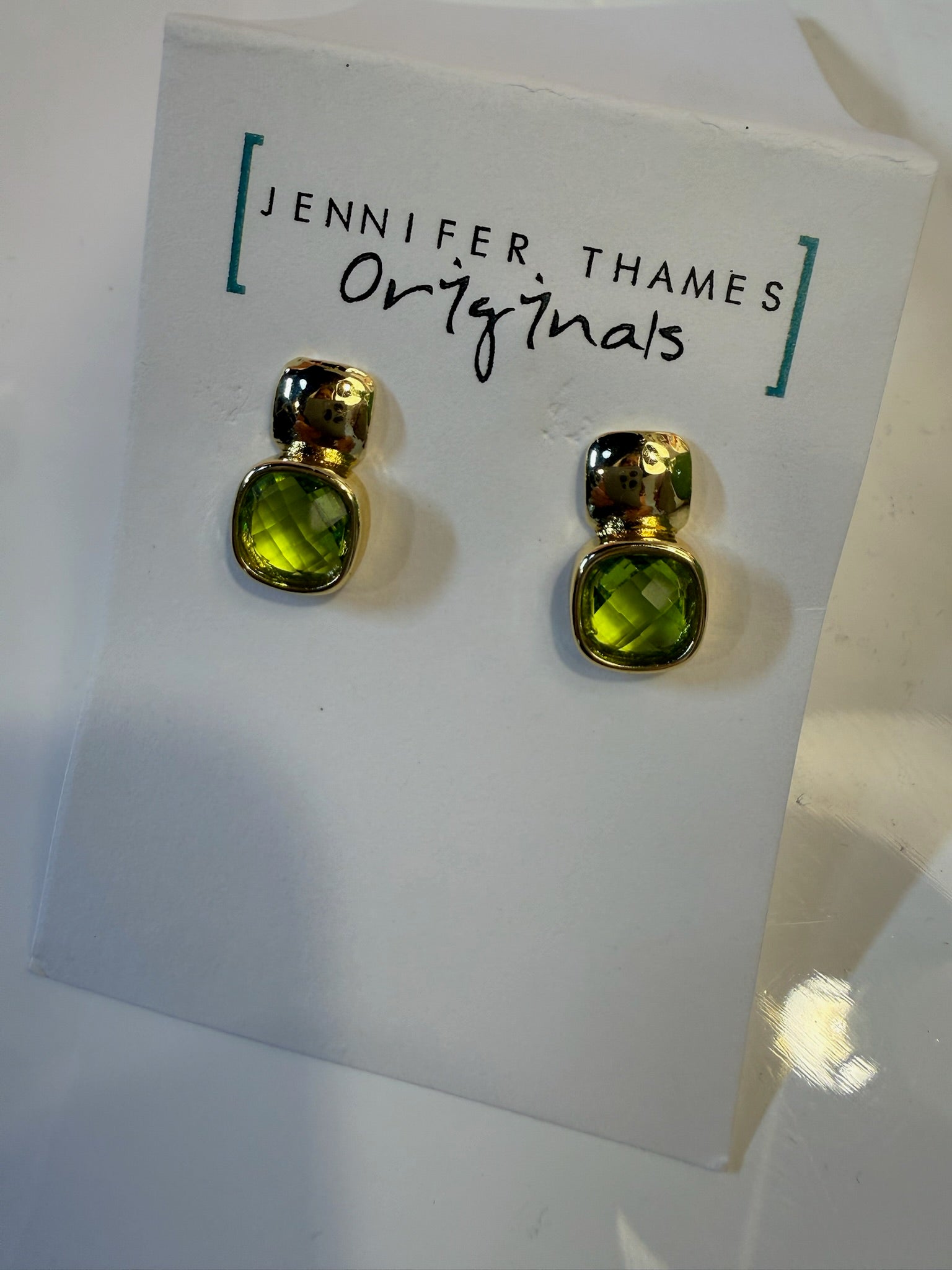 jennifer thames color drop earrings