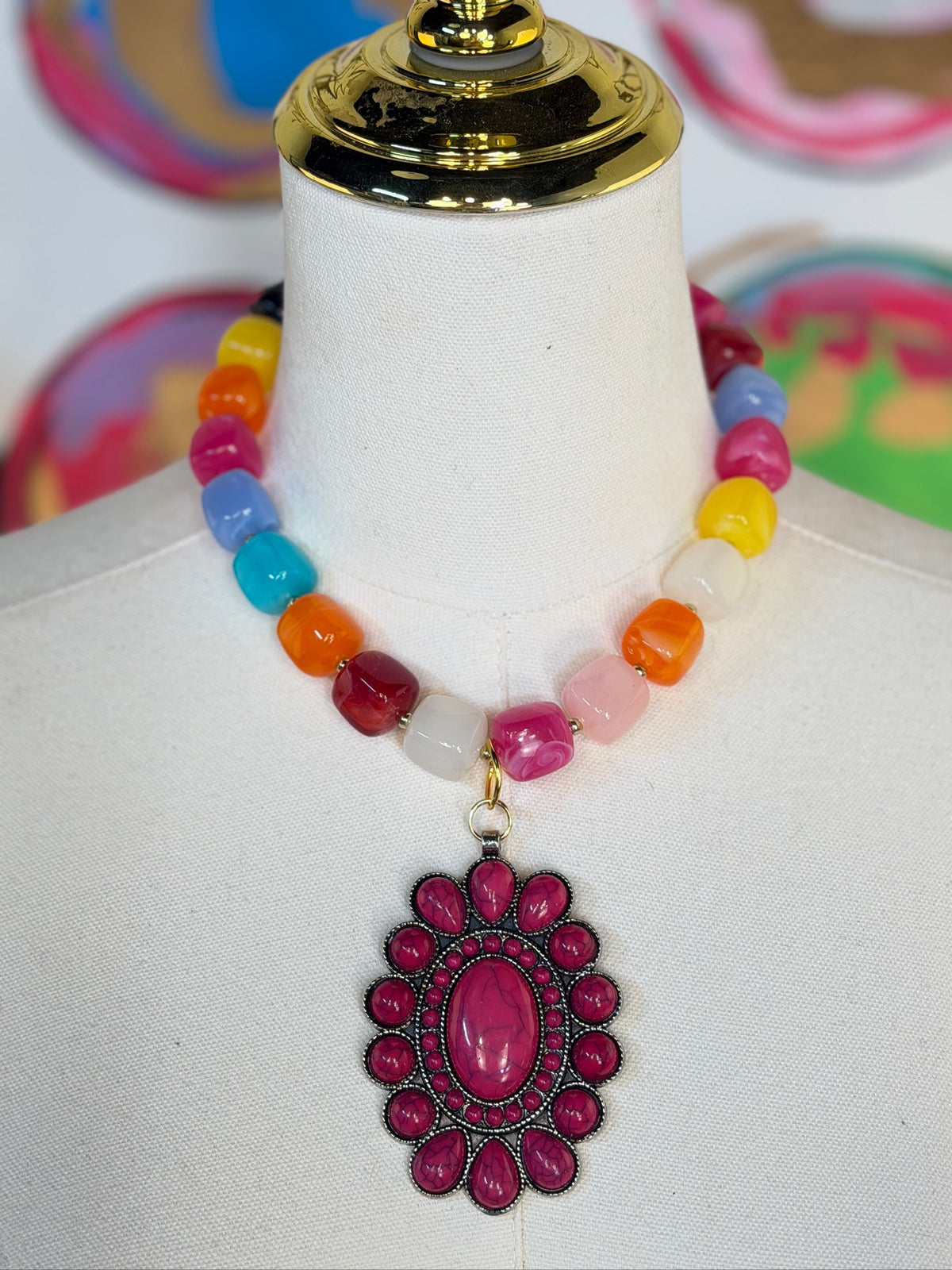 Jennifer Thames Rosie Necklace