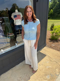 free people most wanted cardi in blue