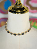 Jennifer Thames Tara Necklace, Graphite