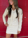 z supply cressa cardigan in natural
