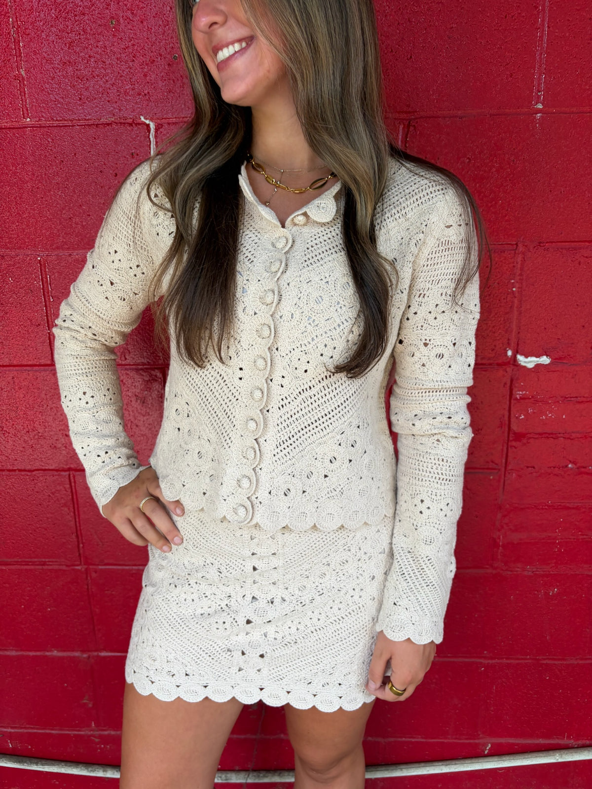 z supply cressa cardigan in natural