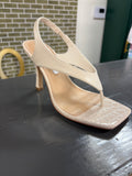 steve madden improv heel in bone leath