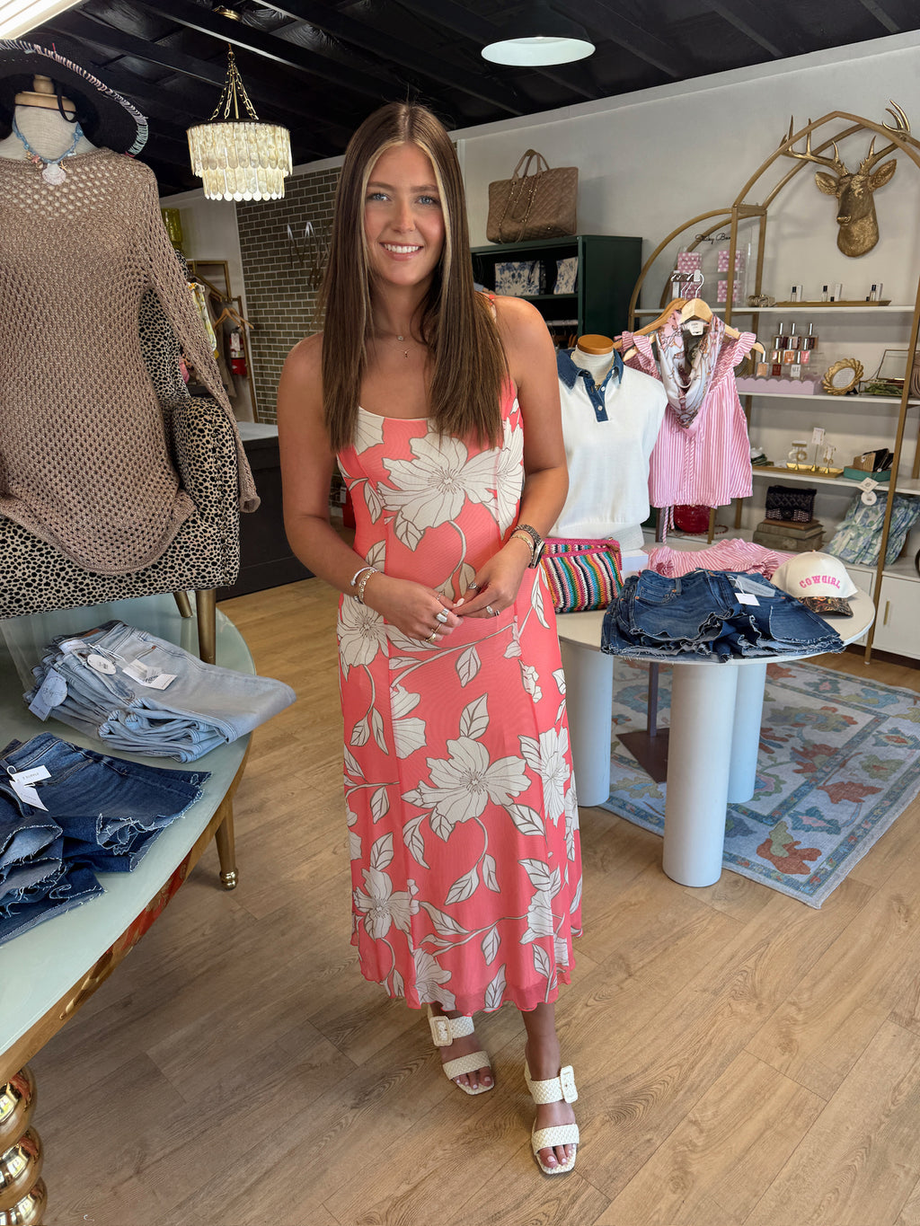 z supply charisma midi dress in gelato