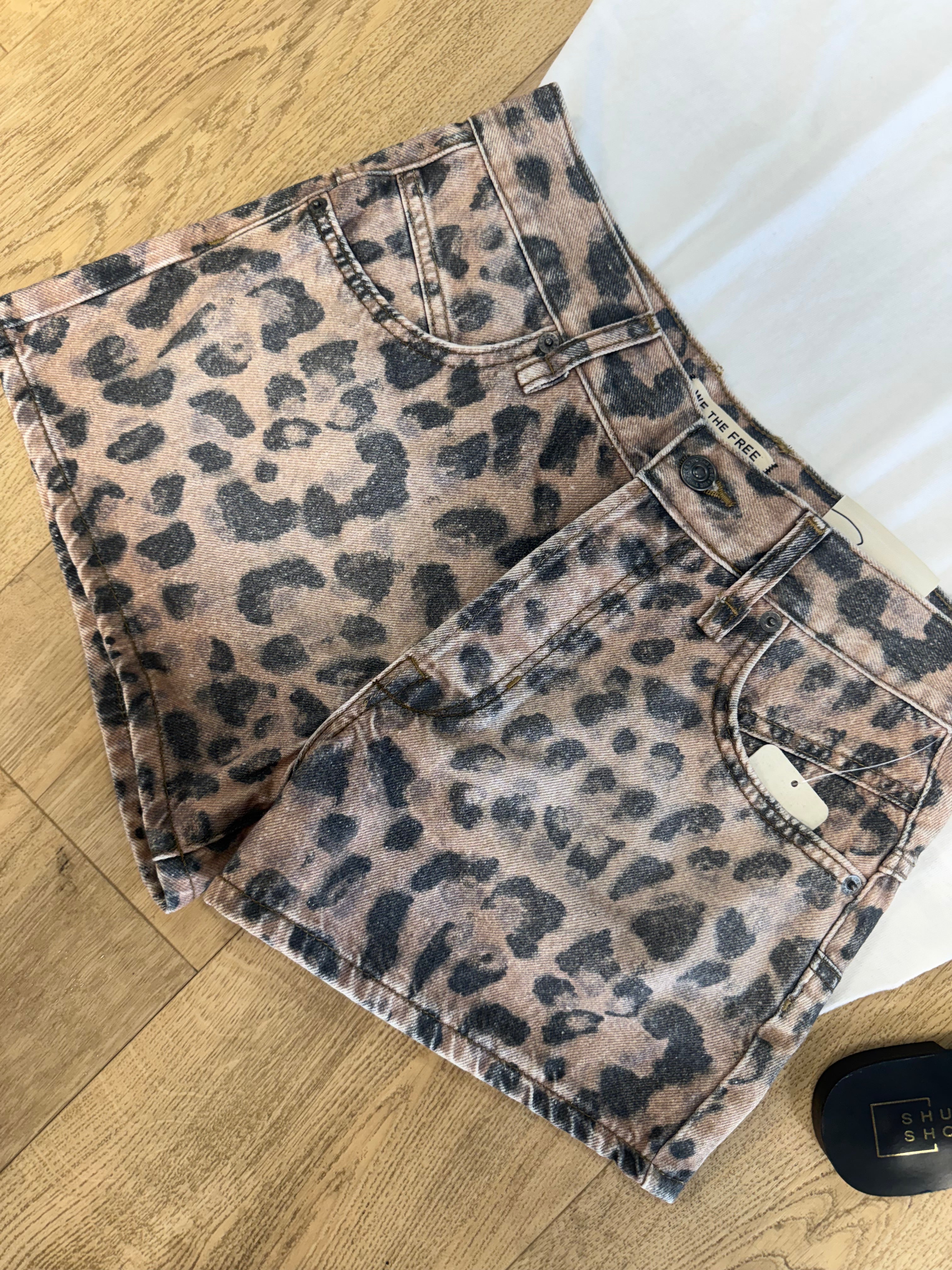free people now or never shorts in brown sugar combo