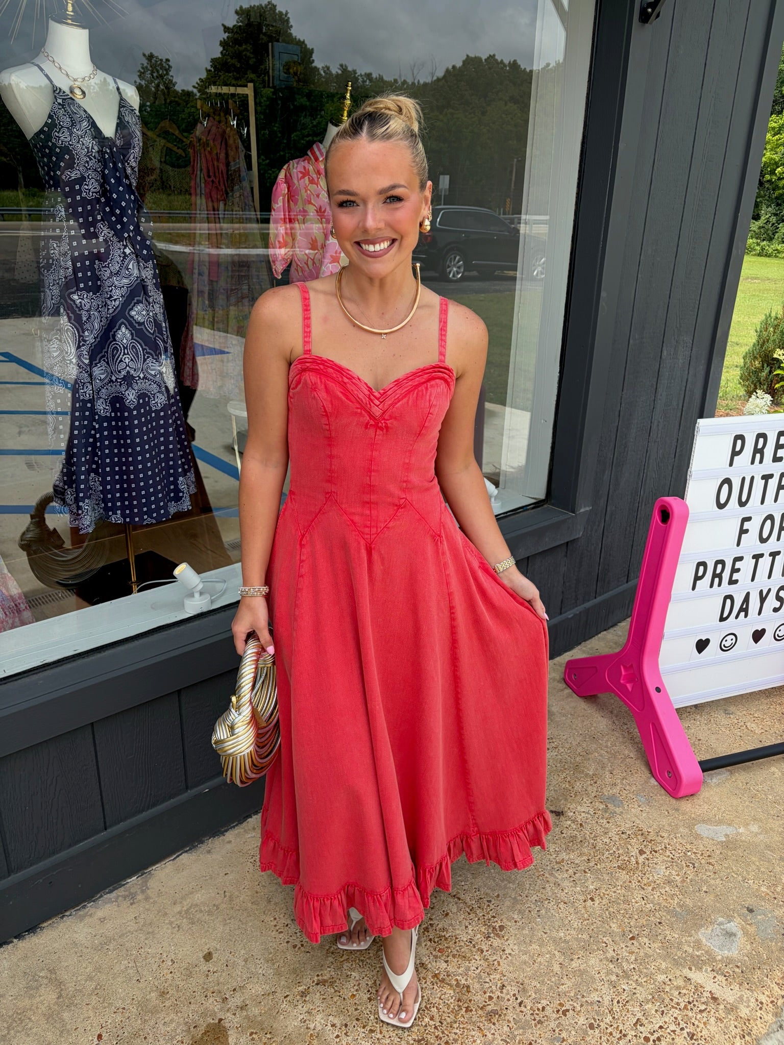 free people another season midi in sour sweet