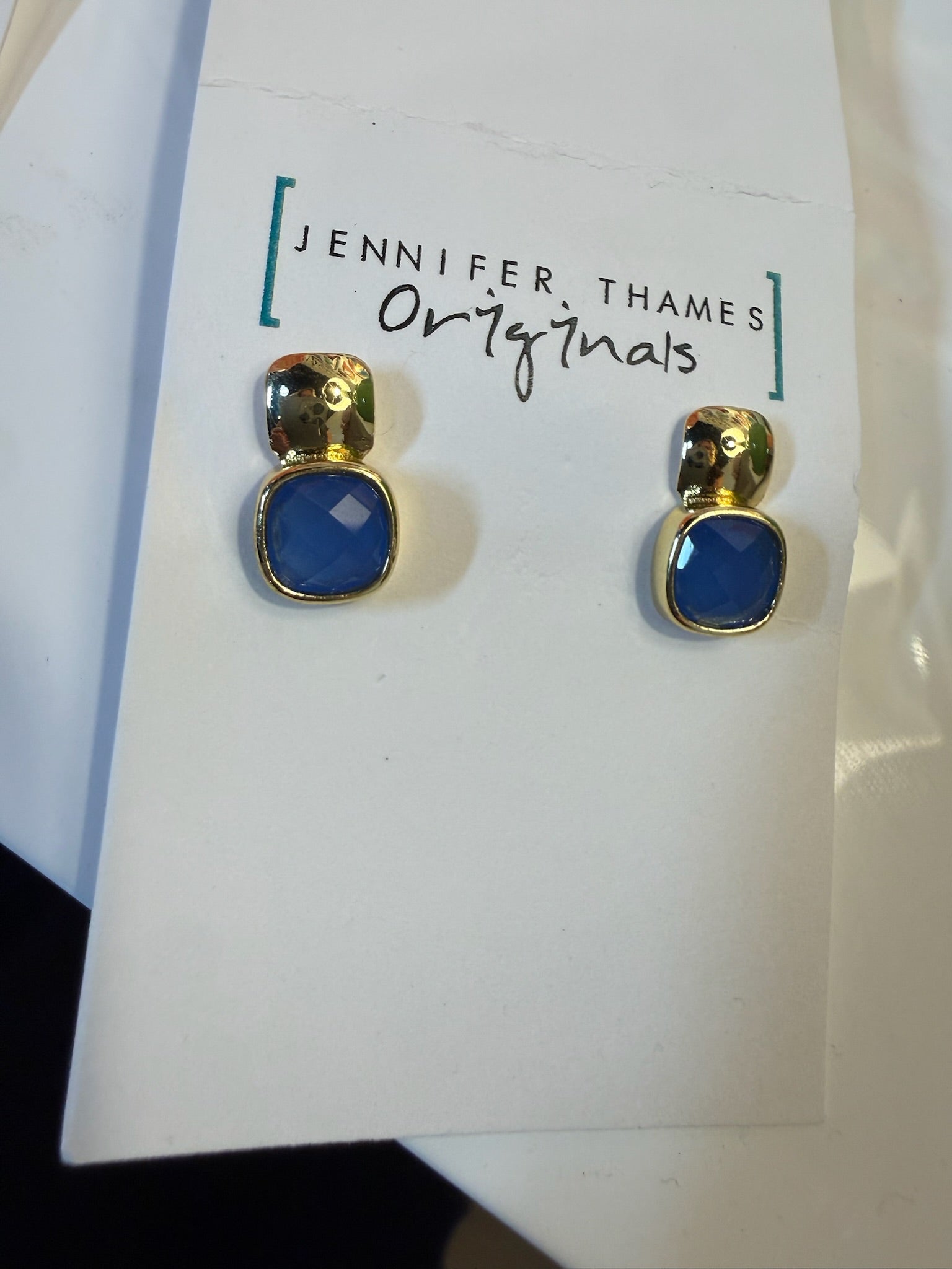 jennifer thames color drop earrings