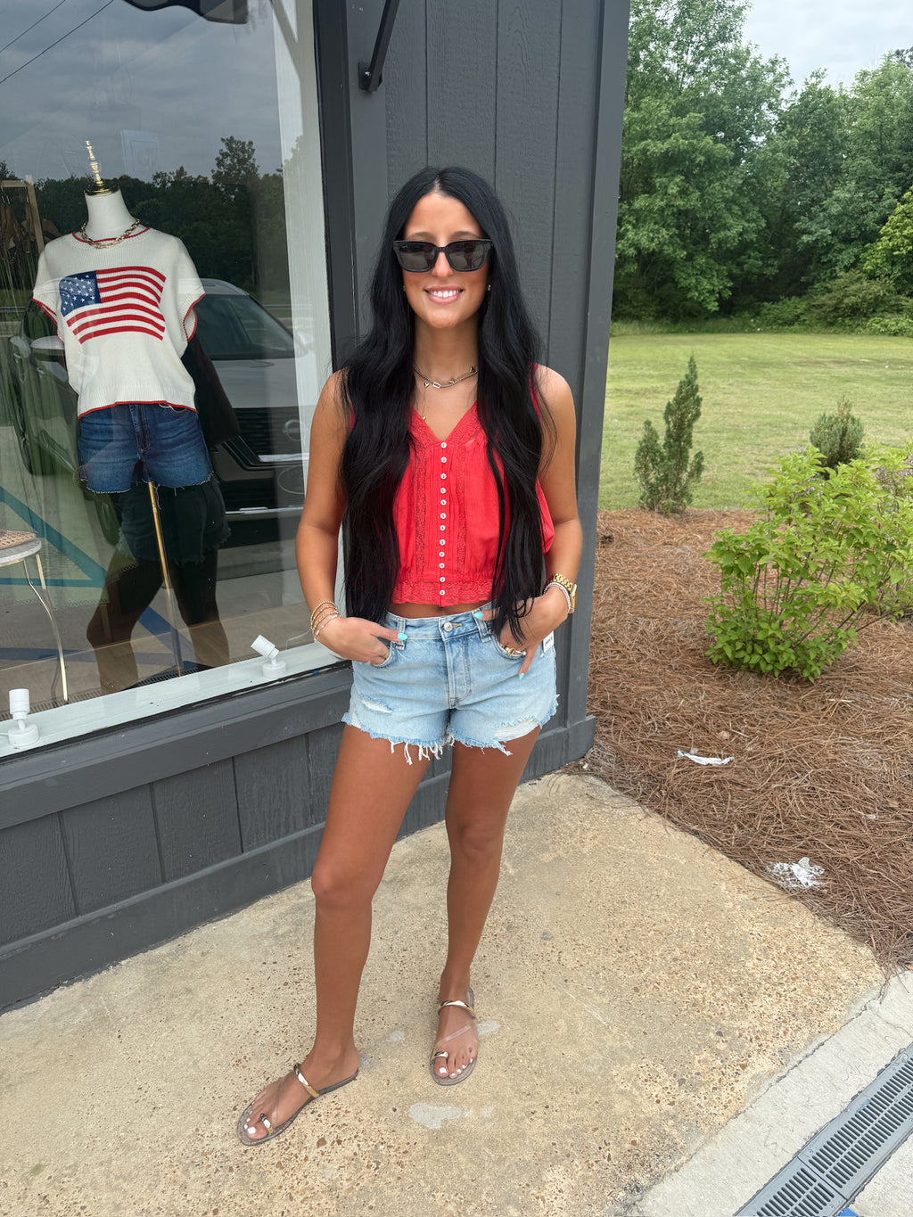 free people celeste tank in sour sweet