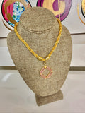 jennifer thames yellow rope necklace