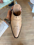 shu shop thalia mule in nude