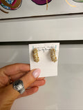 jennifer thames pearl and diamond small hoop