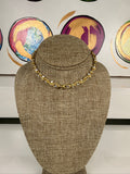 jennifer thames chain/stone necklace
