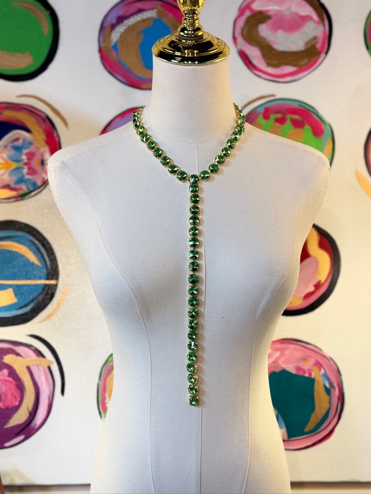 Jennifer Thames Jeweled Lariat