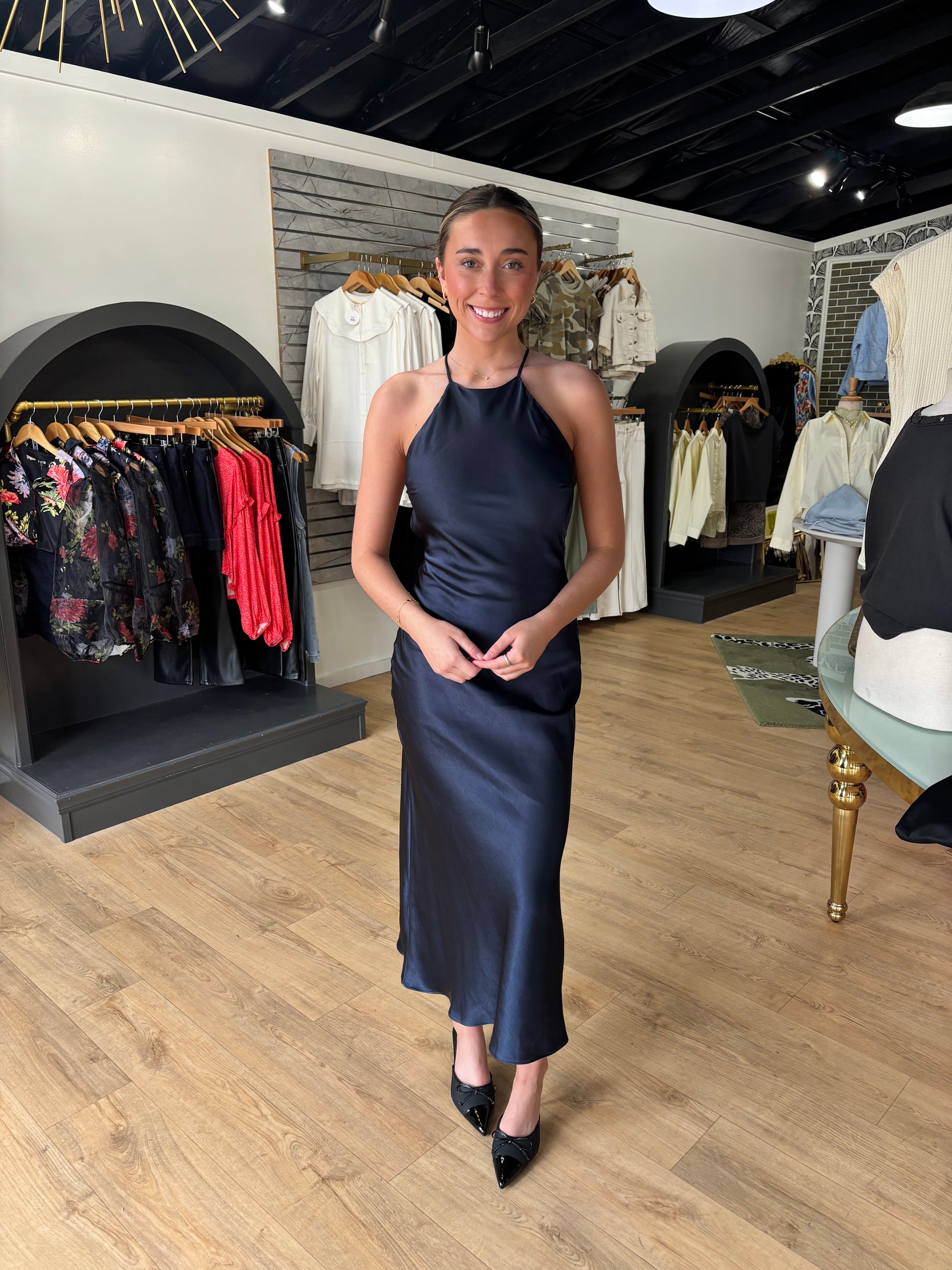 nia montana dress in midnight