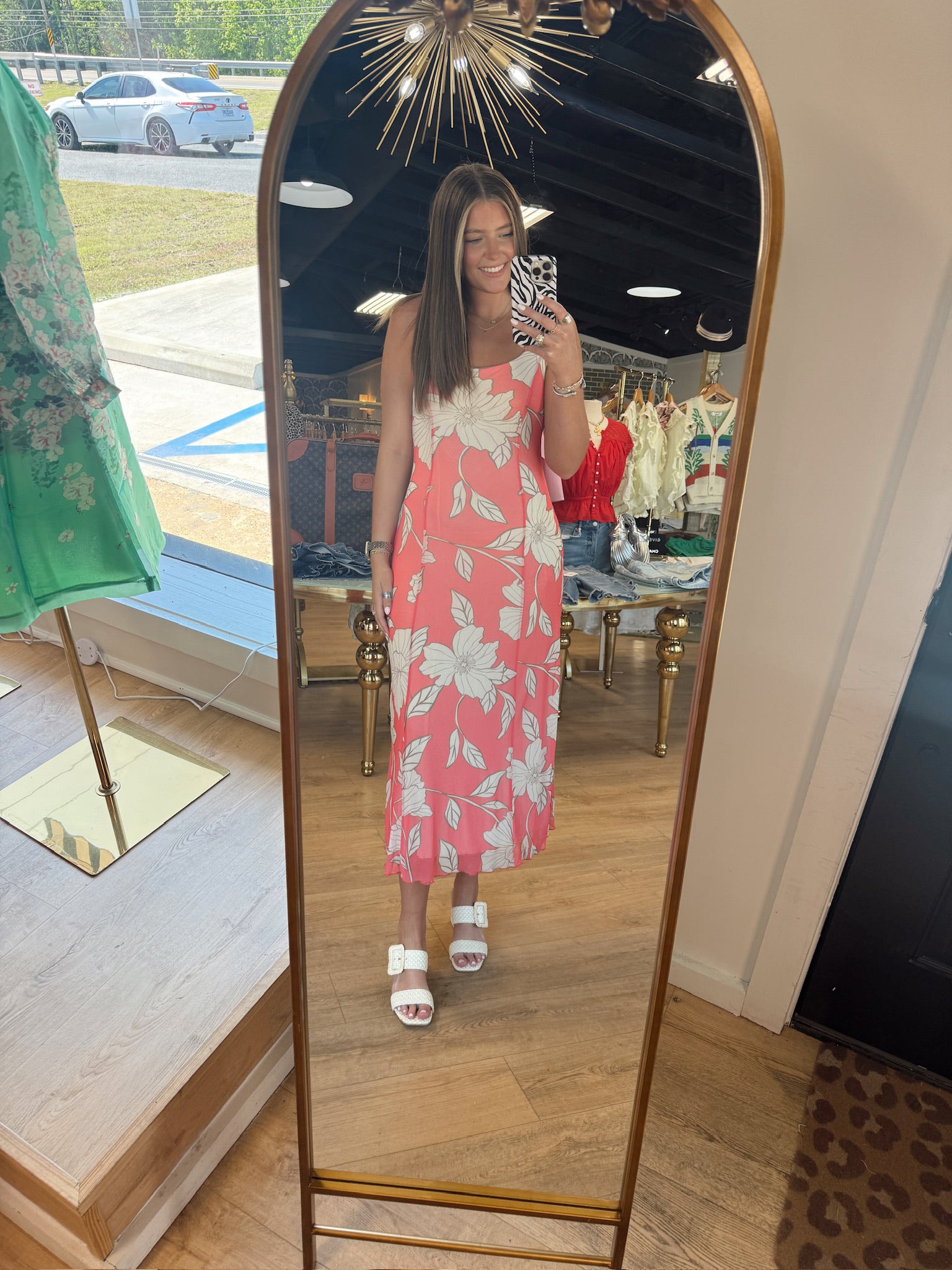 z supply charisma midi dress in gelato
