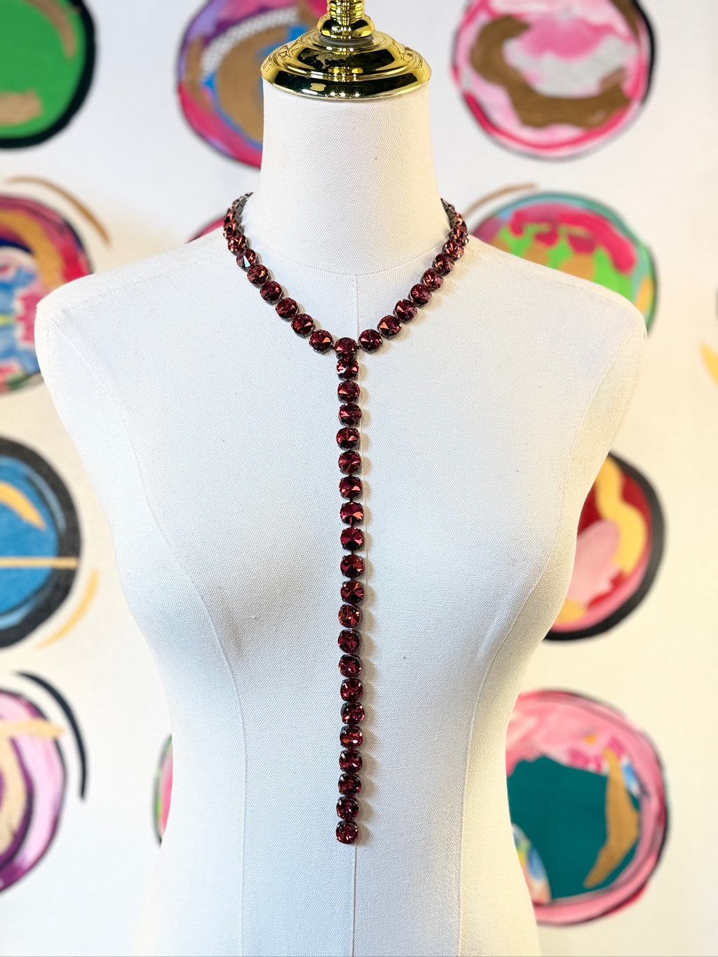 Jennifer Thames Jeweled Lariat