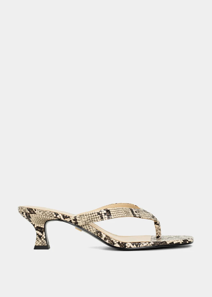 shu shop franny heel in snake
