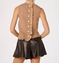 astr pernille sweater in camel