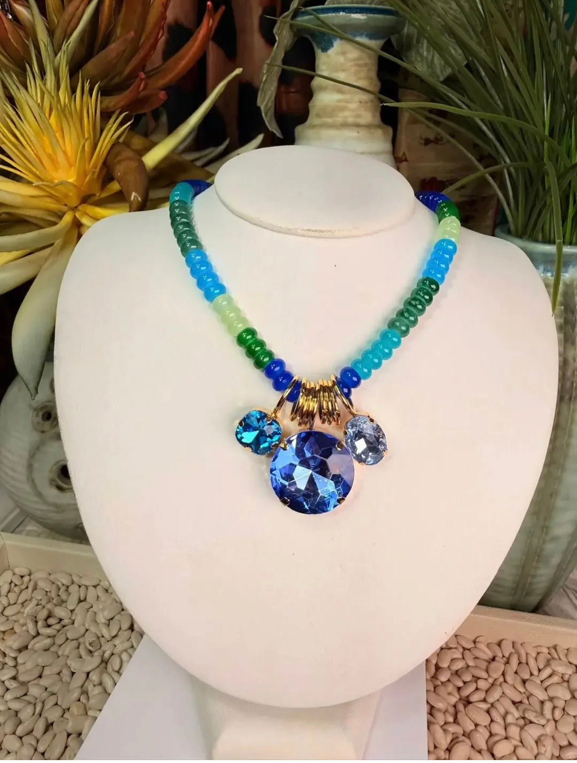 jennifer thames Blue Angel Necklace