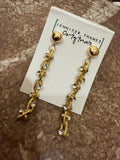 jennifer laura earring in gold