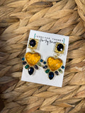jennifer thames marty earring in orange
